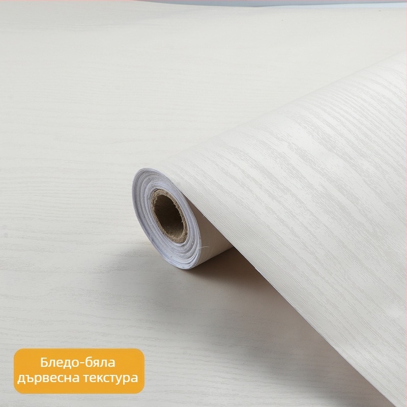Самозалепващи тапети с дървесен модел за мебели – PVC, водоустойчив и маслоустойчив, модел 8353859818, пълен рулон