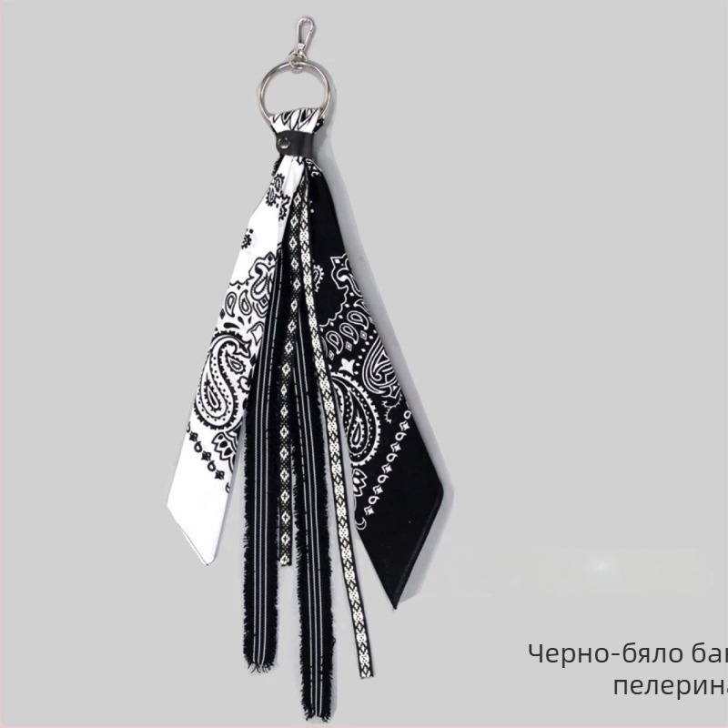 Колан за талия със малък квадратен шал за глава - унисекс - полиестерна прежда - за всички сезони - лято 2025