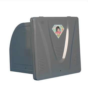 Вентилатор за отвеждане на въздуха – баня и кухня, цял метален корпус, мощен и тих, 220V, 50Hz