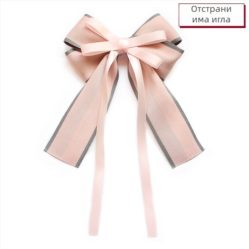 Лък за яка с цвете, сплав, корейски стил, плосък връх, дамски, едноцветен