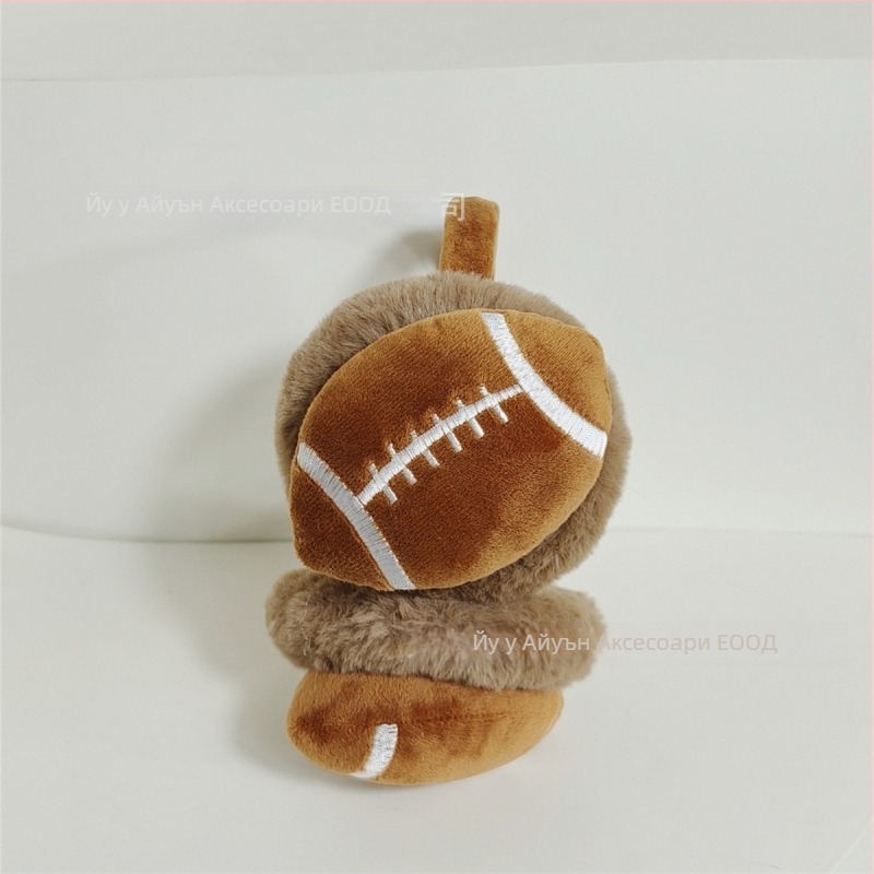 Детски зимни earmuffs от пух – карикатурен модел, дебели, запазват топлината, подходящи за колоездене на открито и пътувания