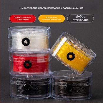 Кристална еластична корда за нанизване на мъниста, марка Pick Crystal, теловиден тип, издание 2025