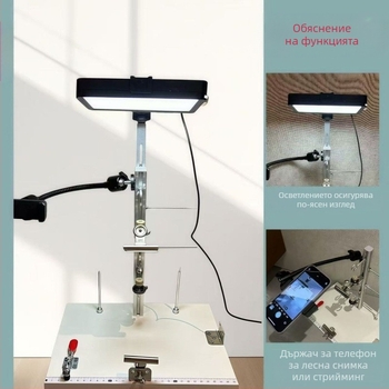 Инструмент за възли за ресни и въже за работен стенд, Bodhi сплав, Друга обработка, Vintage стил, Литературно ретро