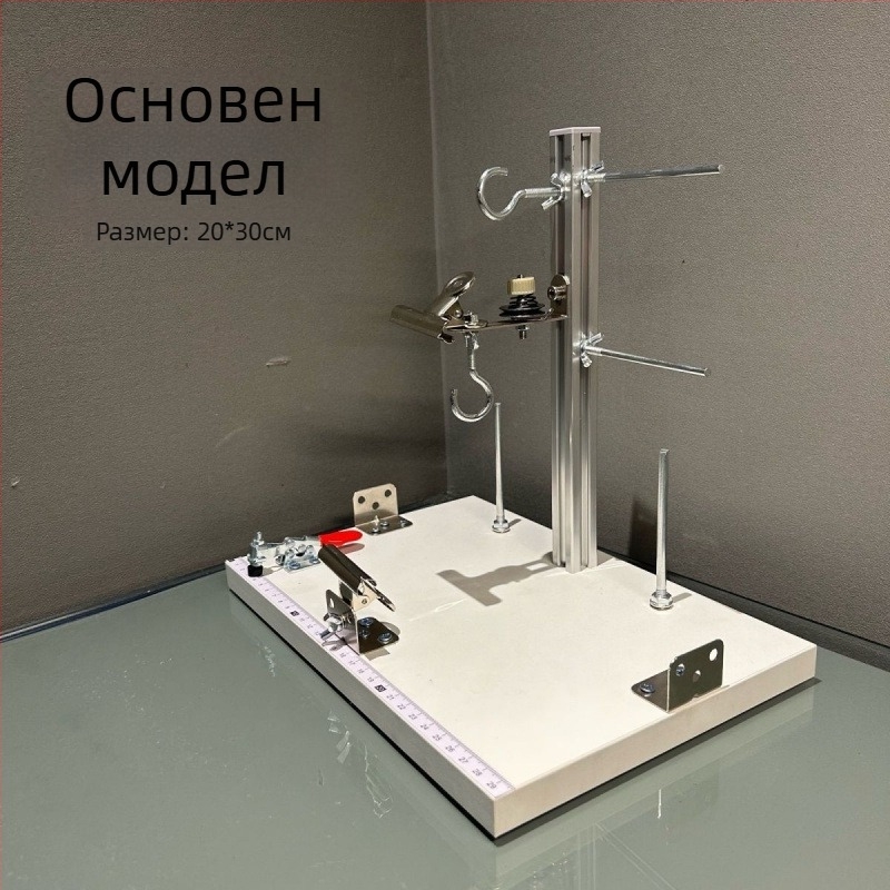 Инструмент за възли за ресни и въже за работен стенд, Bodhi сплав, Друга обработка, Vintage стил, Литературно ретро
