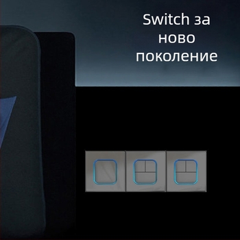 1-гнезден скрит USB изход със закален стъклен превключвател, 86 тип, LED индикатор, монтаж 60×60 мм, медно-фосфор бронзови контакти