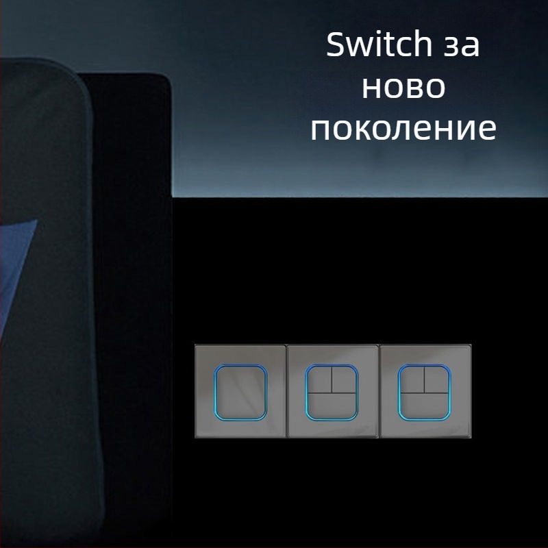 1-гнезден скрит USB изход със закален стъклен превключвател, 86 тип, LED индикатор, монтаж 60×60 мм, медно-фосфор бронзови контакти