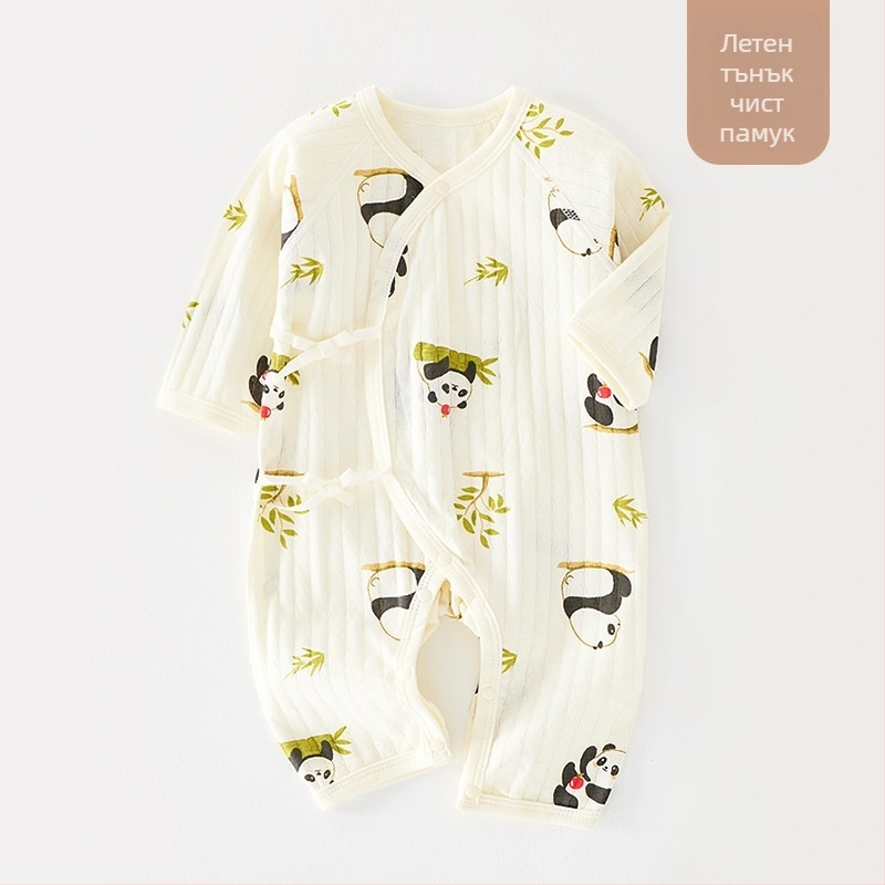 Бебешки ромпер за новородени | унисекс | дълги ръкави | 100% памук