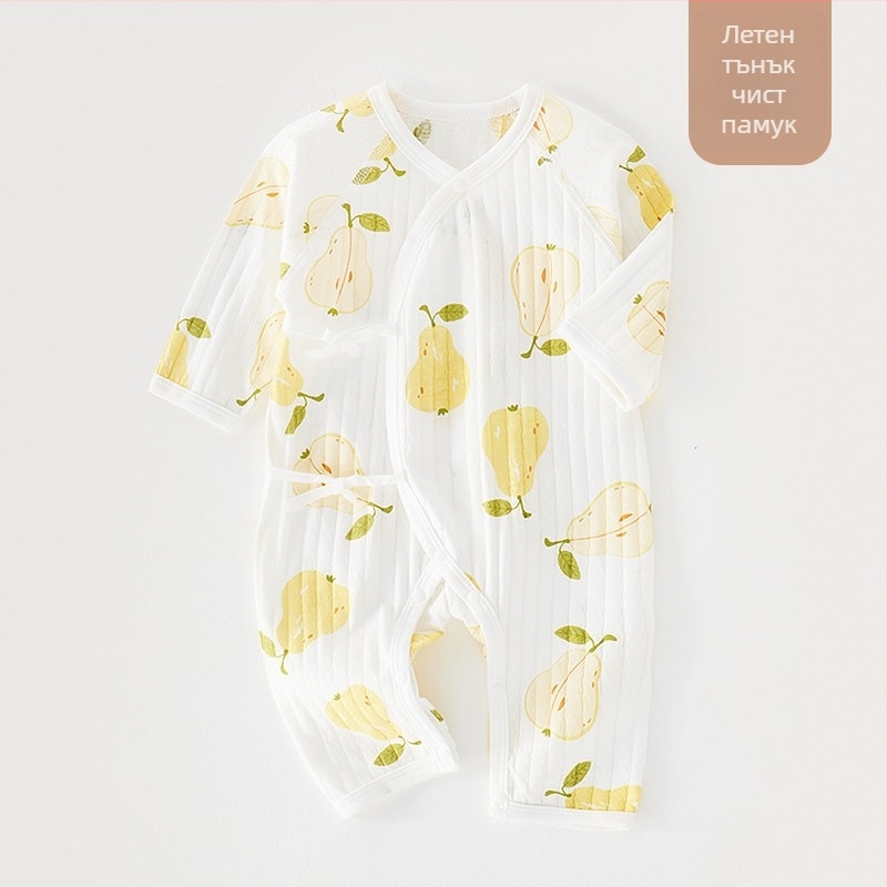 Бебешки ромпер за новородени | унисекс | дълги ръкави | 100% памук