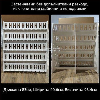 Телефонна стойка за настолно и подово закрепване, многопозиционна, PVC, прост стил, 3C сертифицирана