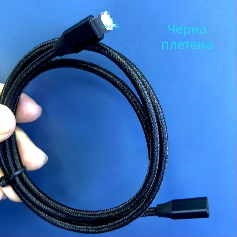 Патч кабел ESYNC 8PIN EXTEND Woven, 8-ядрен меден кабел, аудио изход