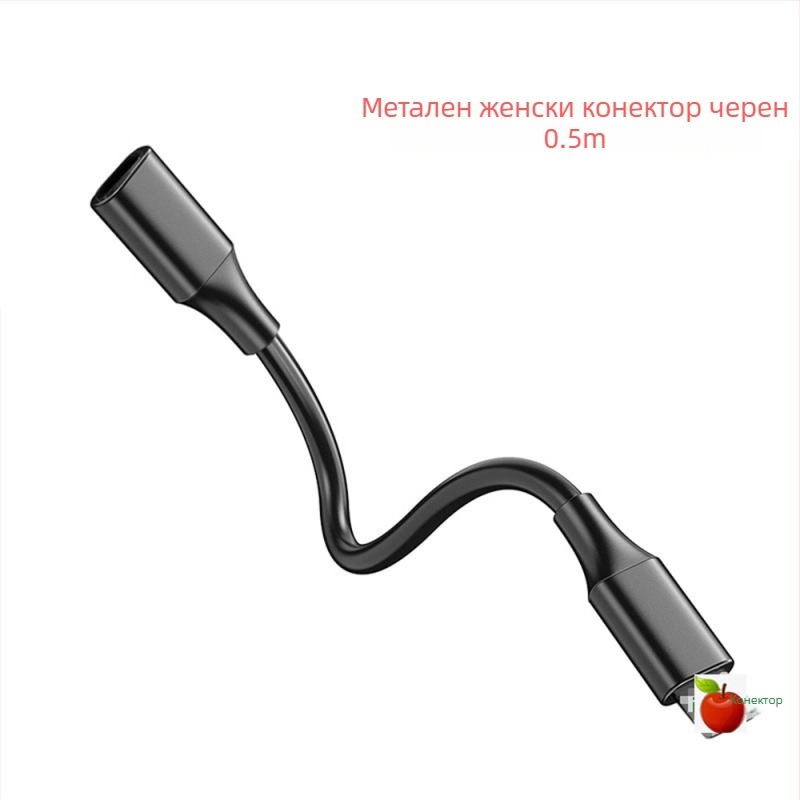 Патч кабел ESYNC 8PIN EXTEND Woven, 8-ядрен меден кабел, аудио изход