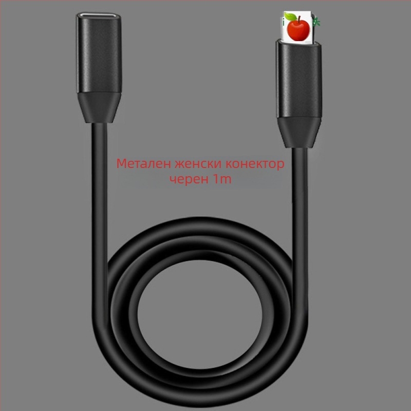 Патч кабел ESYNC 8PIN EXTEND Woven, 8-ядрен меден кабел, аудио изход