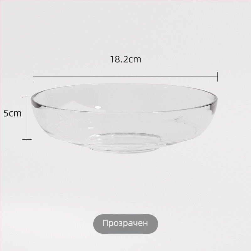 Купа за хранене и пиене на котки и кучета, прозрачна стъклена купа, автоматично хранене, пластмаса + стъкло