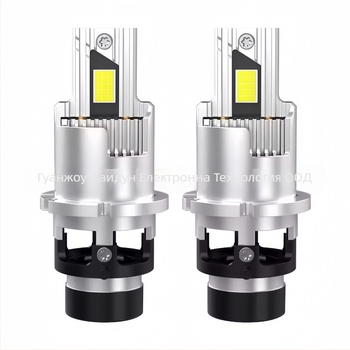 D серия LED фарове – 65W, 12V, 23000LM, алуминиево тяло, IP9 защита