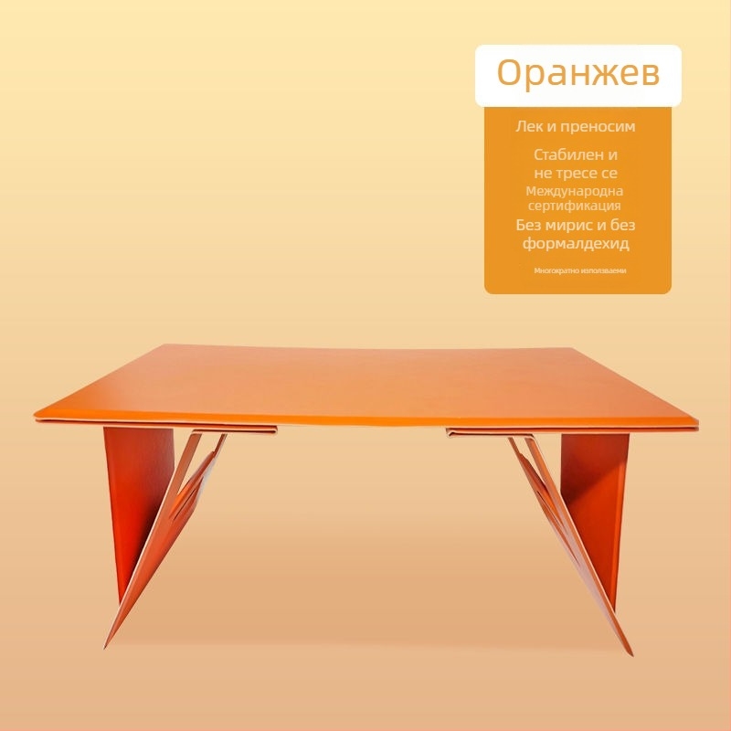 Автомобилен сгъваем настолен плот за лаптоп/таблет – универсален, многофункционален, лека изкуствена дъска, вградено монтиране