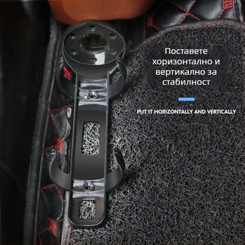 Автомобилен държач за противопожарен апарат — Che Zhiqian, ABS, модел pj-23007-01; Размери: държач за противопожарен апарат (без велкро)