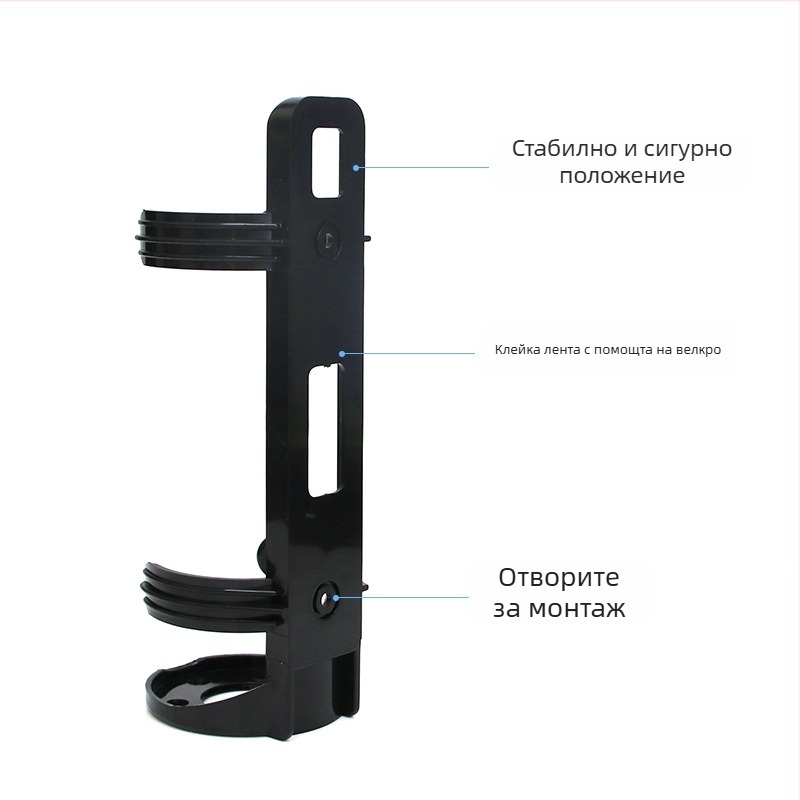 Автомобилен държач за противопожарен апарат — Che Zhiqian, ABS, модел pj-23007-01; Размери: държач за противопожарен апарат (без велкро)