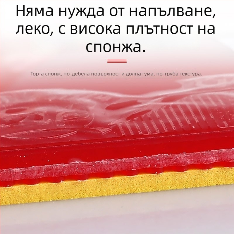 Гумено покритие за тенис на маса – Марка 729, Номер на продукта GS Training Set, Тип гума: Anti-Rubber, Спецификация: Single Piece, Приложение: Тенис на маса