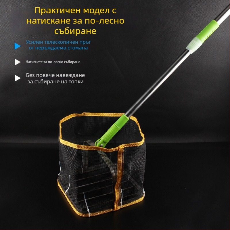 Устройство за събиране на топки за тенис на маса с телескопична мрежа — материал: Other; марка: Other; категория: машина за събиране на топки за тенис на маса; подходящи сценарии: Other