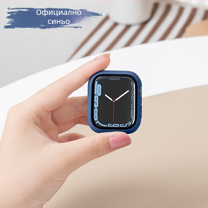 PC защитен корпус за Apple Watch с интегриран закален протектор на екрана