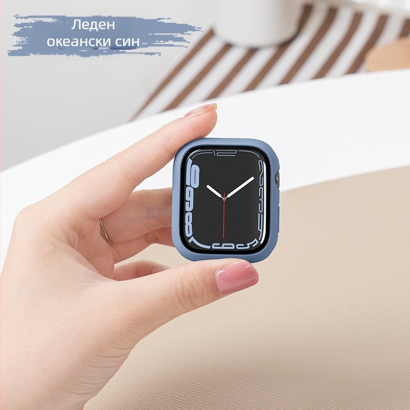 PC защитен корпус за Apple Watch с интегриран закален протектор на екрана