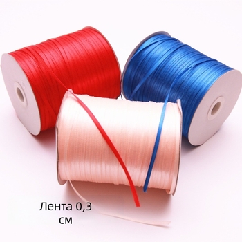 Полиестерна сатенена лента за сватби, опаковане на подаръци, опаковане на букети и домашен декор — високо качество