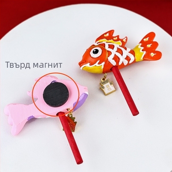 Хладилник магнит – Рибен фенер, смола, ръчно държан, Нов китайски стил