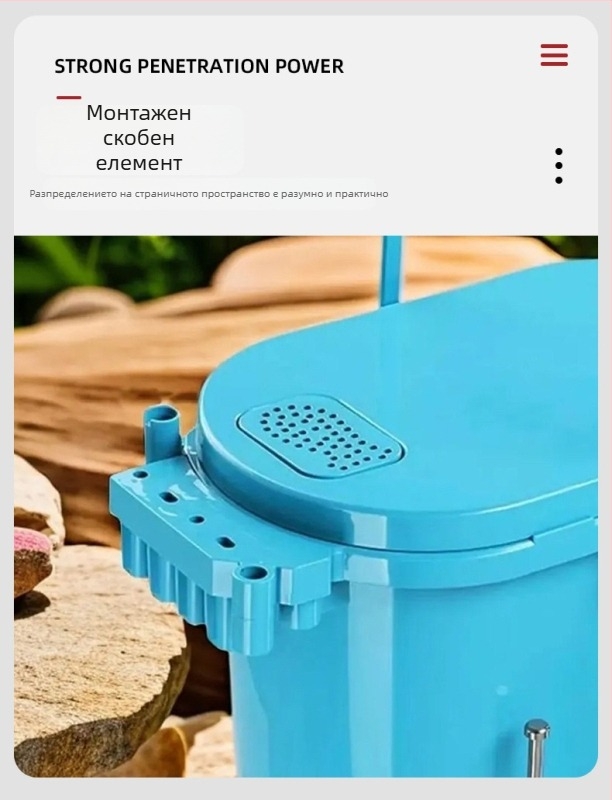 Многофункционална кофа за риболов с тава за примамки за издърпване, овална форма, удебелен твърд корпус, пластмасова, 1,6 кг