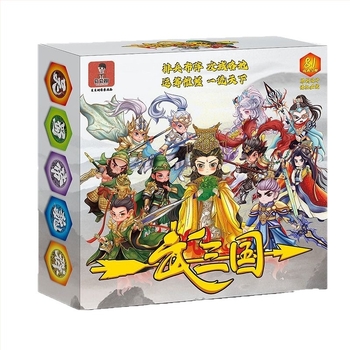 Настолна игра с карти: Трите царства – битка, партия и стратегия; за деца 4–6 години, цветна кутия