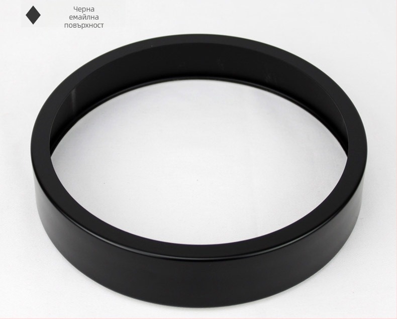 Кръгъл метален корпус за стенен часовник, кварцов ход, златист алуминиев обков (рамка), преден капак, опаковка 48 бр.