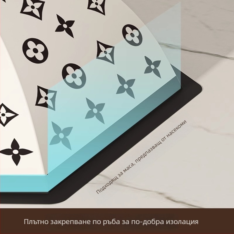 Изолирана сгъваема покривка за храна и зеленчуци за домашна употреба (многофункционална, запазване на топлина, прахоустойчива)