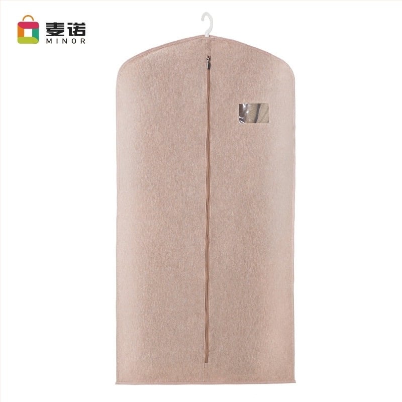 3D усилен калъф за костюм, влагоустойчив и дишащ, за съхранение на облекло в дома, Oxford плат