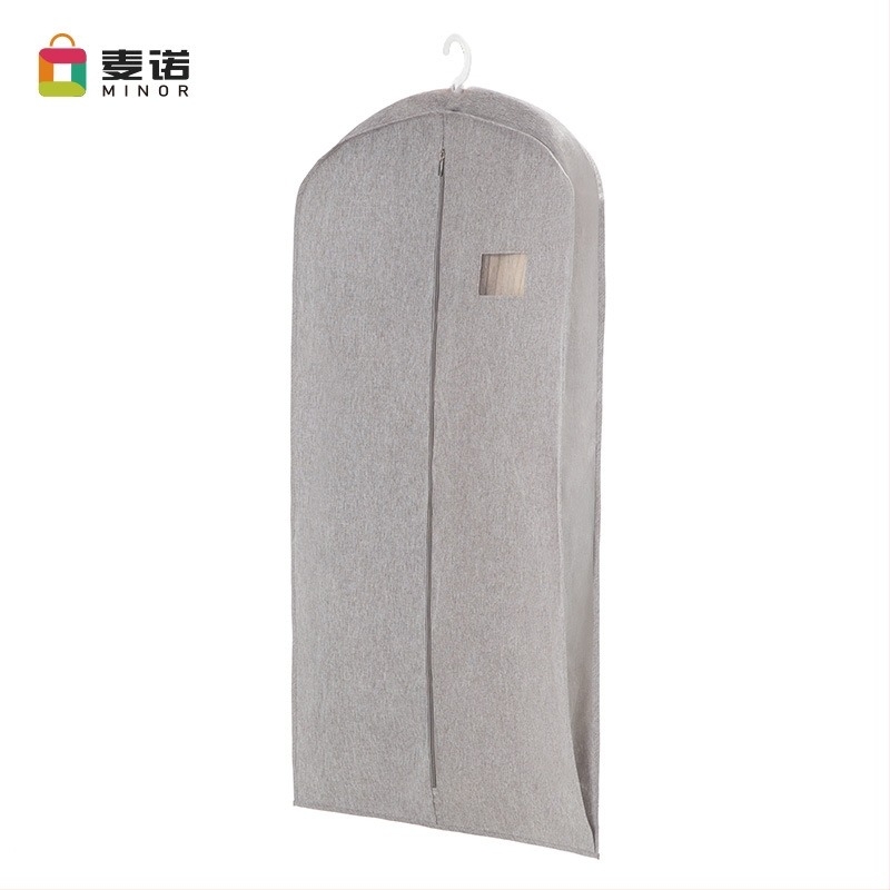 3D усилен калъф за костюм, влагоустойчив и дишащ, за съхранение на облекло в дома, Oxford плат