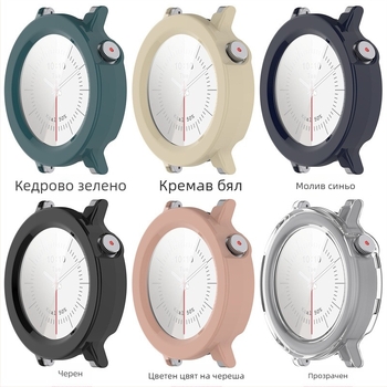 Калъф за CMF Watch3 Pro с поликарбонат и закалено стъкло, съвместим с CMF Watch3 Pro, тегло 10.6 g, модел A00215