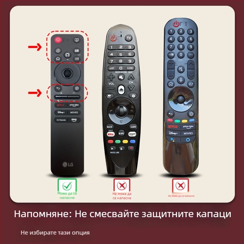 LG MR25GA дистанционно – силиконов калъф, ударопоглъщащ, против падане, против надраскване, удебелен