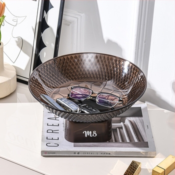 Плодова тава от пластмаса — овална форма, модерен минималистичен стил (Пластмаса • Овална форма • Модерен минималистичен стил • Марка: Climb the Peak)