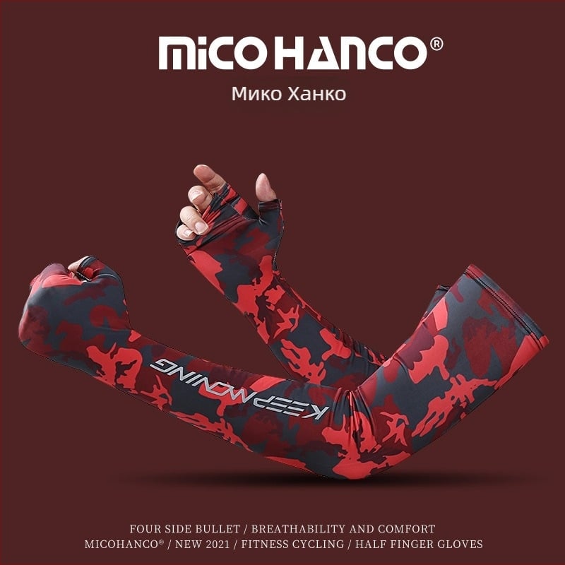 Безпръстни лятни ръкавици за мъже, дишащи вискозни влакна, съдържание 11–20%, марка Mico hanco (Марка: Mico hanco; Сезон: Лято; Материя: Вискозно влакно; Съдържание: 11–20%; Целева група: млади и средна възраст)