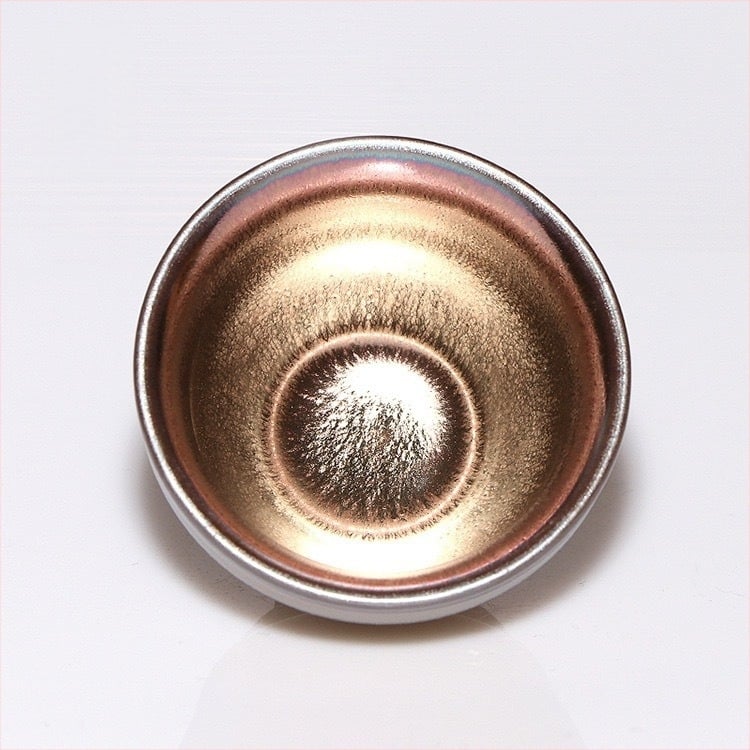 Комплект чайни чаши за двама Jianzhan със подглазурна повърхност, подаръчна кутия, персонализация налична, модерен минималистичен стил