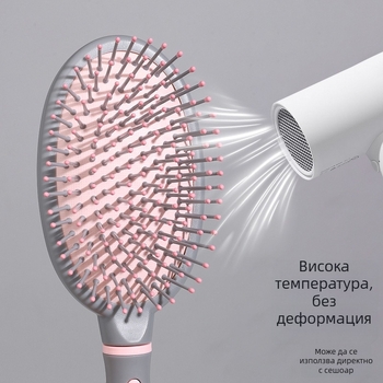 Масажен гребен с въздушна възглавница, антистатичен, ABS материал, с висяща конструкция