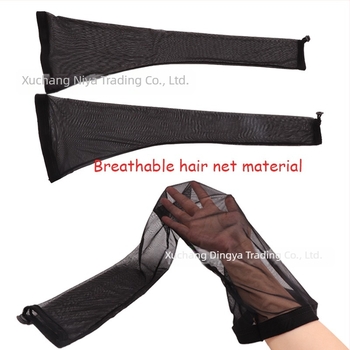 Дредлок тръбеста шапка – мрежеста шапка за перука с еластична лента, 30 г, марка Xuchang nia