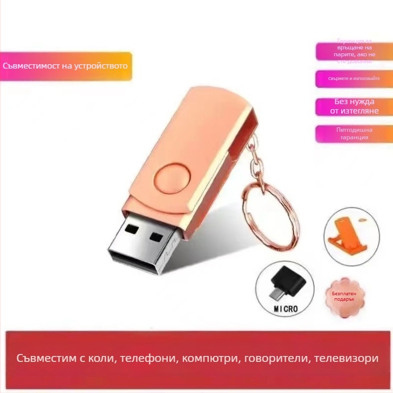Автомобилен USB флаш драйв MP3 — модел 411, памет 128 милиона, MP3 възпроизвеждане