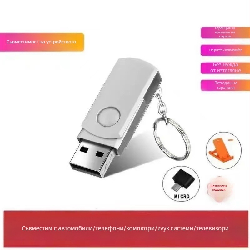 Автомобилен USB флаш драйв MP3 — модел 411, памет 128 милиона, MP3 възпроизвеждане