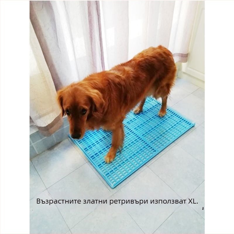 Подложка за трениране на кучешки тоалет – ABS пластмаса, мат за контрол на котешки отпадъци