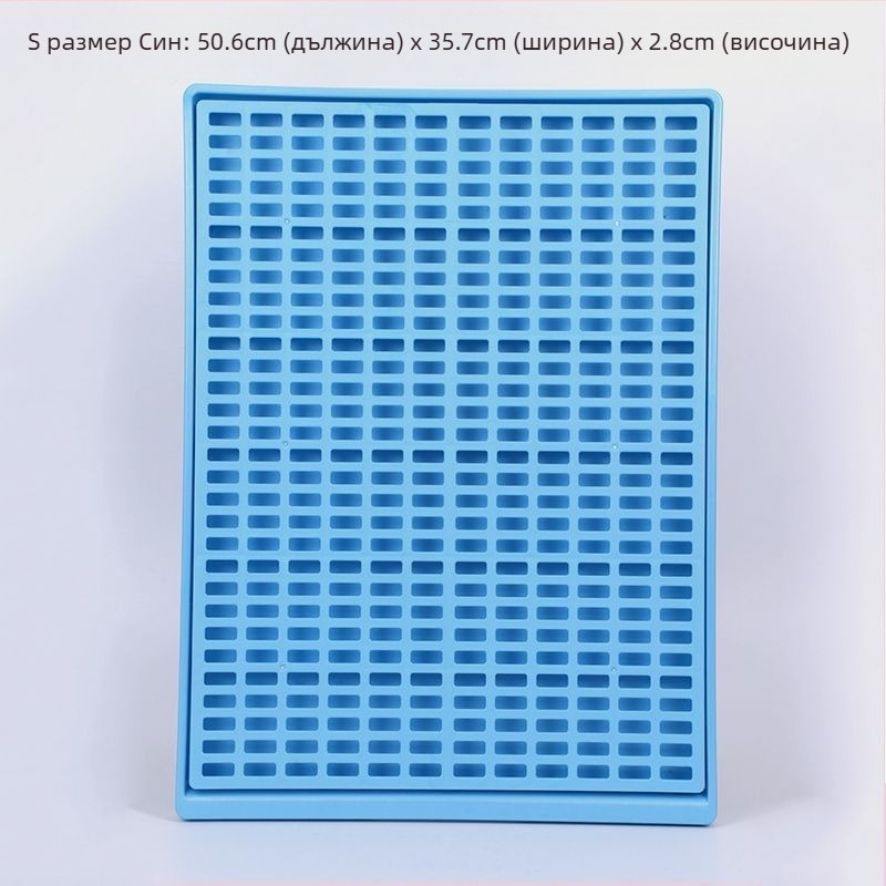 Подложка за трениране на кучешки тоалет – ABS пластмаса, мат за контрол на котешки отпадъци