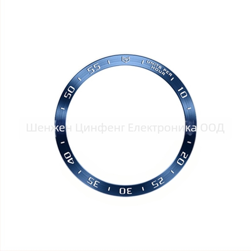 Безел пръстен от неръждаема стомана за Samsung Watch6 Classic, съвместим с 43/47 мм, без закопчалка, 10 g