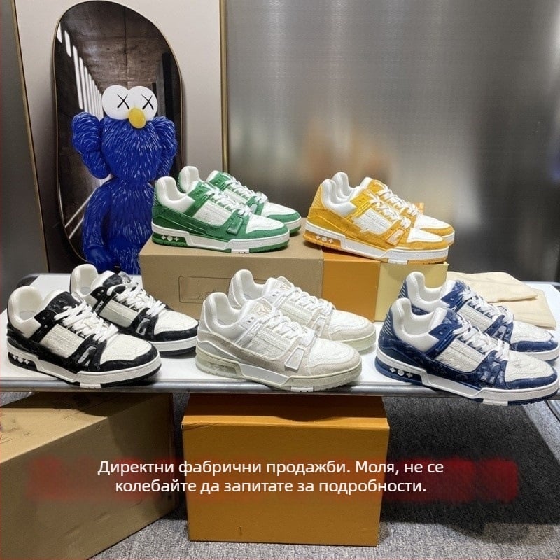 Унисекс спортни обувки с дишаща, лека конструкция (EVA горнище, ръчно нарисуван модел, връзки, дишащи, леки)