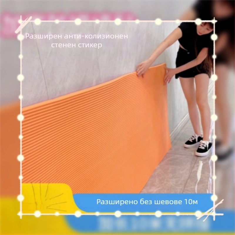Мека стенна облицовка за защита на стени и колони в спортни зали и детски градини, материал: тъкан, стил: корейски, модел: solid, без персонализация