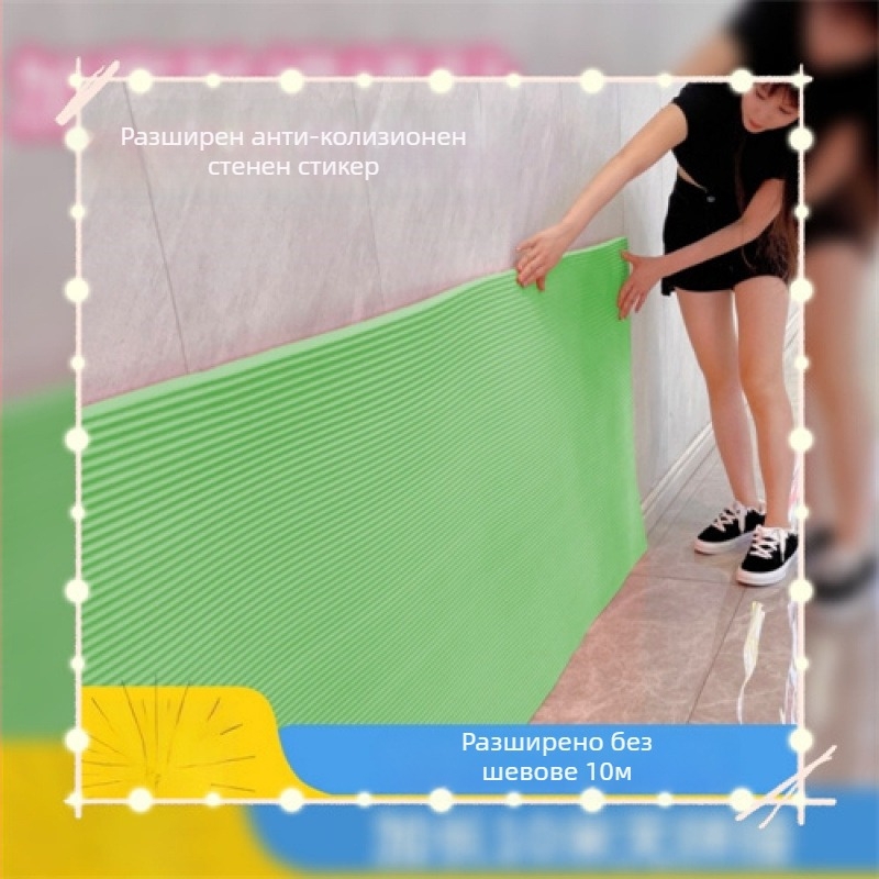 Мека стенна облицовка за защита на стени и колони в спортни зали и детски градини, материал: тъкан, стил: корейски, модел: solid, без персонализация