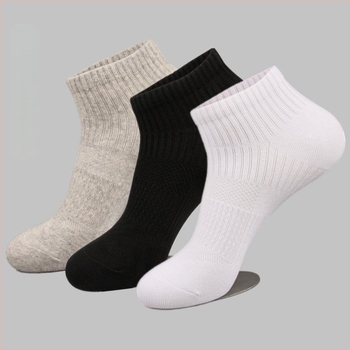 Мъжки спортни чорапи за глезена - антимиризма, дишащи, абсорбират изпотяването, за баскетбол и бягане, четири сезона