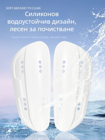 Sap Wolf Футболни протектори за крак с PU материал, персонализирани вложки, за футбол